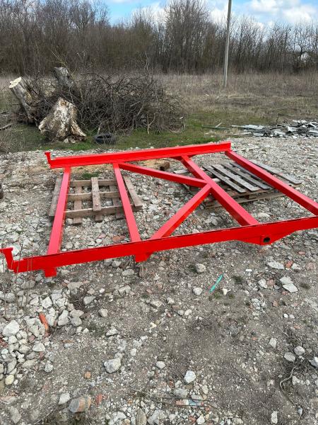 Тележка для транспортировки пропашной широкозахватной сеялки ТС-9П — фото 5